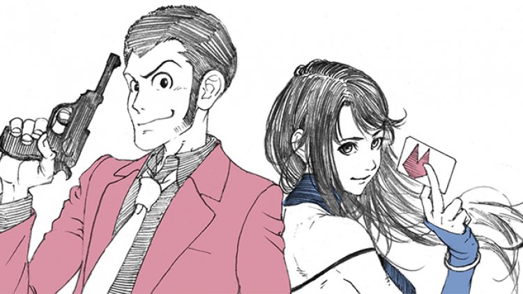 Haruhisa Nakata Shares Lupin the Third vs. Cat's Eye Team-Up Art